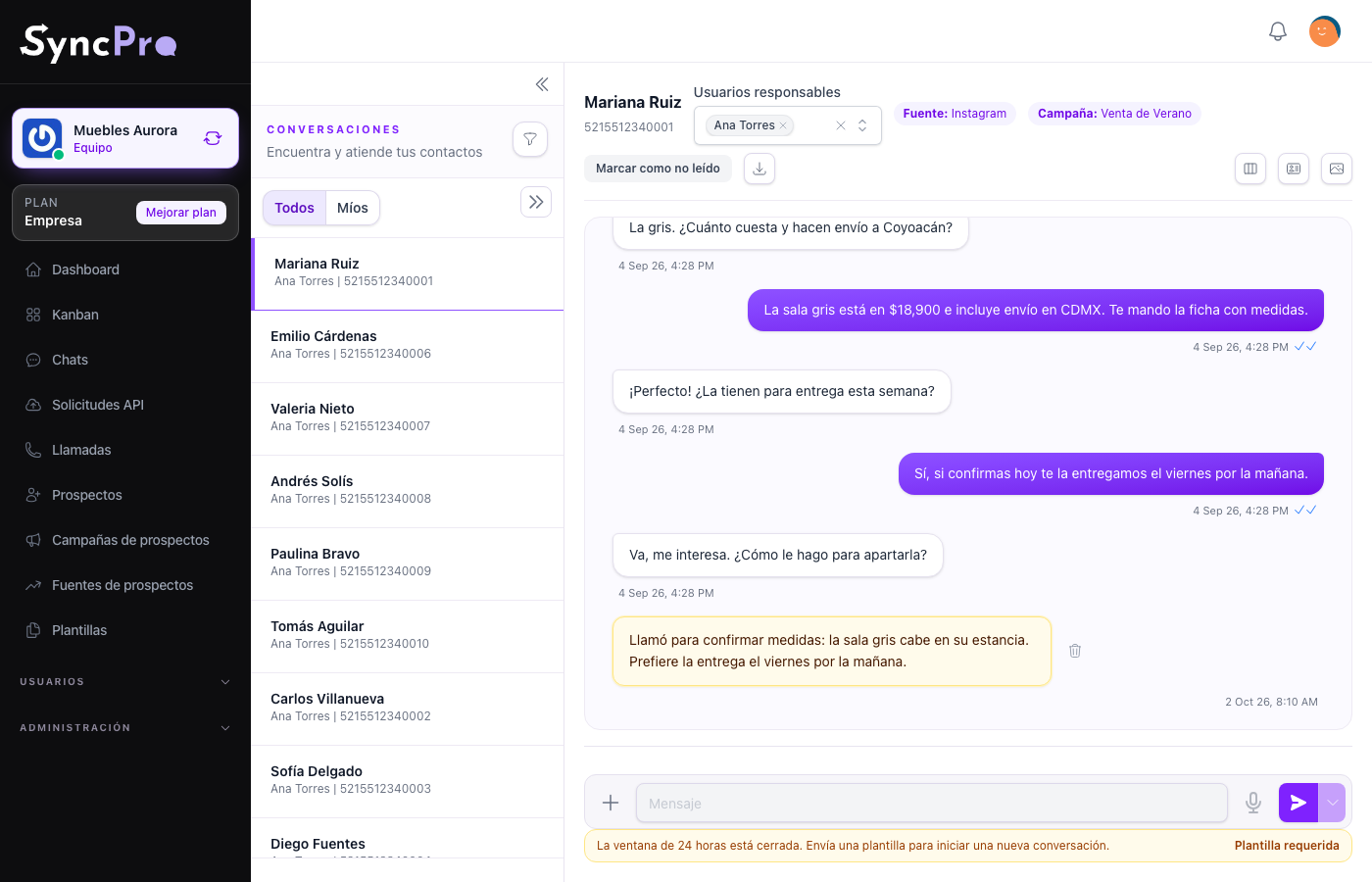 A conversation with its responsible users