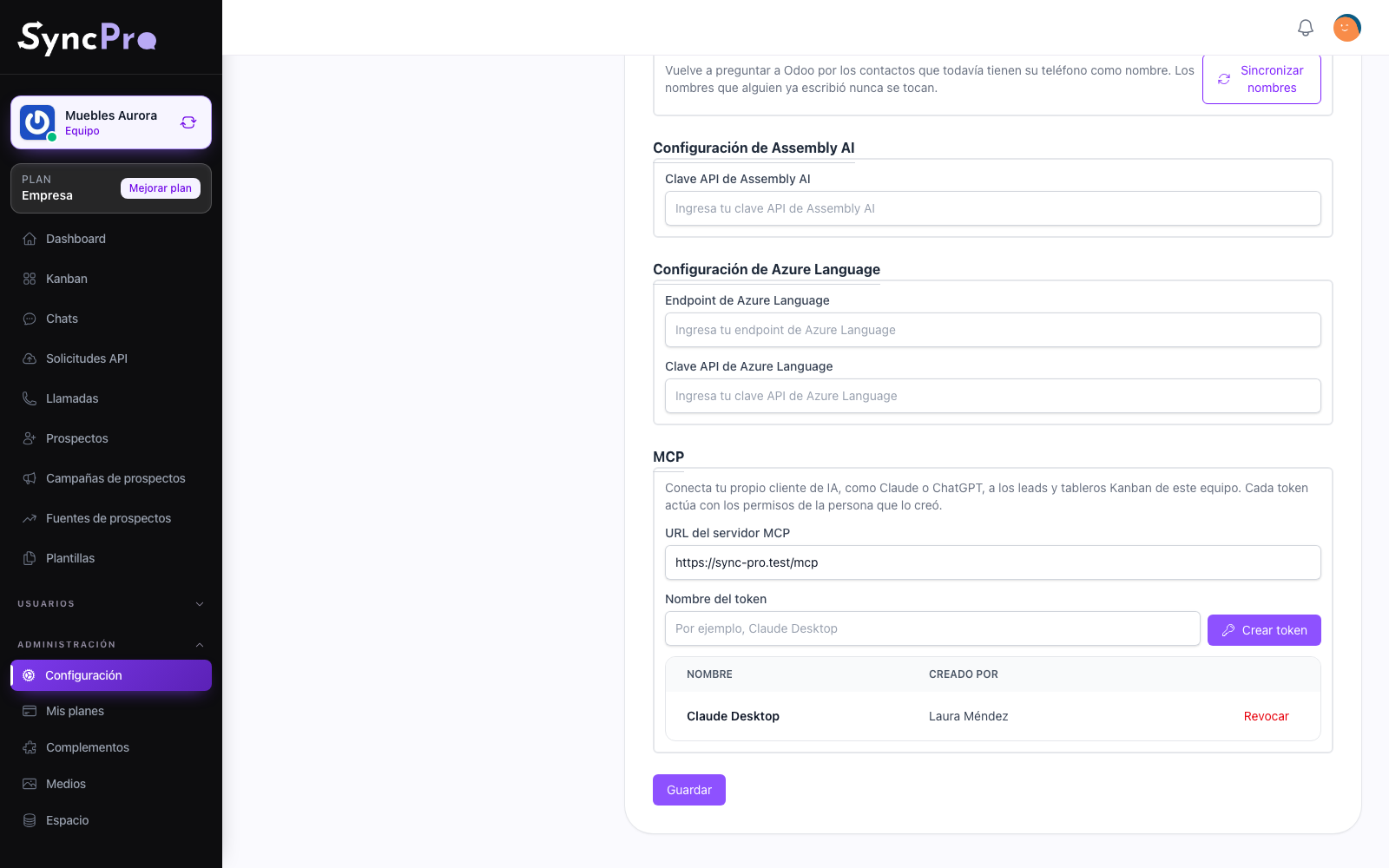 Your AI assistant, working with your leads